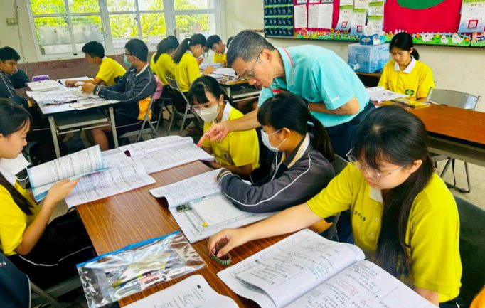 Beside Our Students at the National Exam
