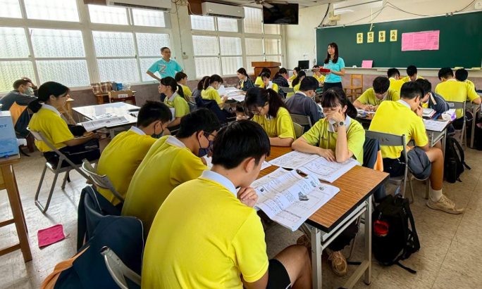 Beside Our Students at the National Exam