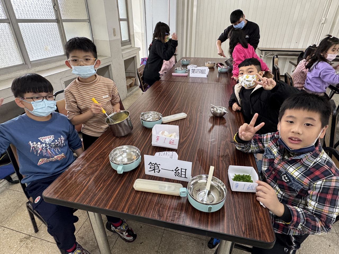 First-Grade Food &amp; Farming: Scallion Omelette photo