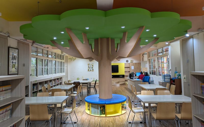 FengChou's tree-shaped reading library